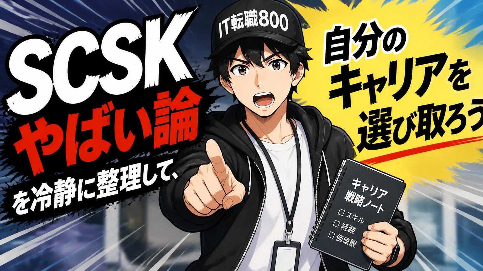 まとめ：SCSK やばい論を冷静に整理して、自分のキャリアを選び取ろう