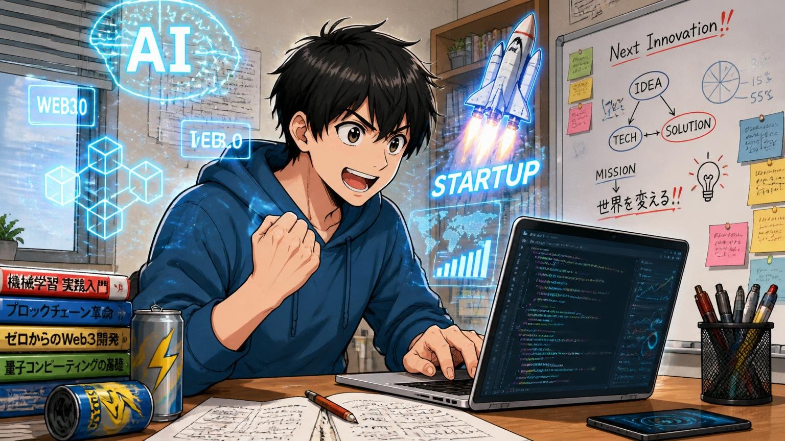 NSWに向いていない人 最新技術を求めスタートアップに憧れる若手男性エンジニア1人