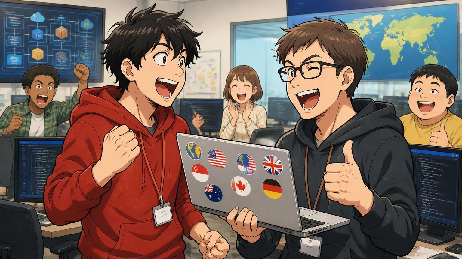 楽天の開発現場で大規模サービスと英語環境の経験を誇らしく振り返るエンジニア2人