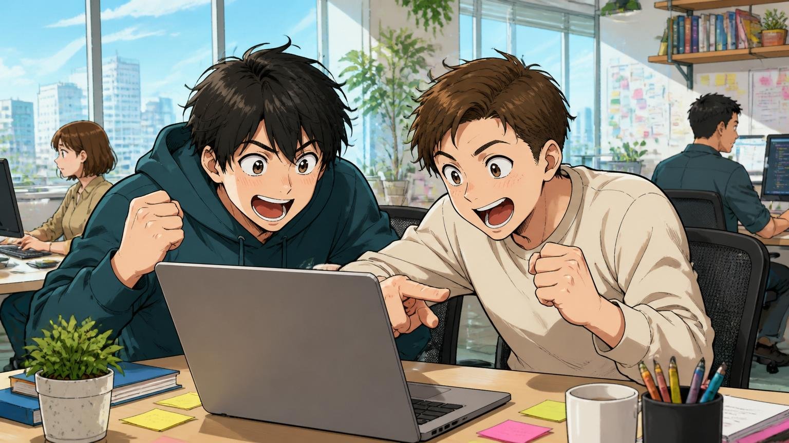 Splinkに向いている人、Web系スタートアップのオフィスで若手エンジニア2人が前のめりに新しい挑戦を楽しむ