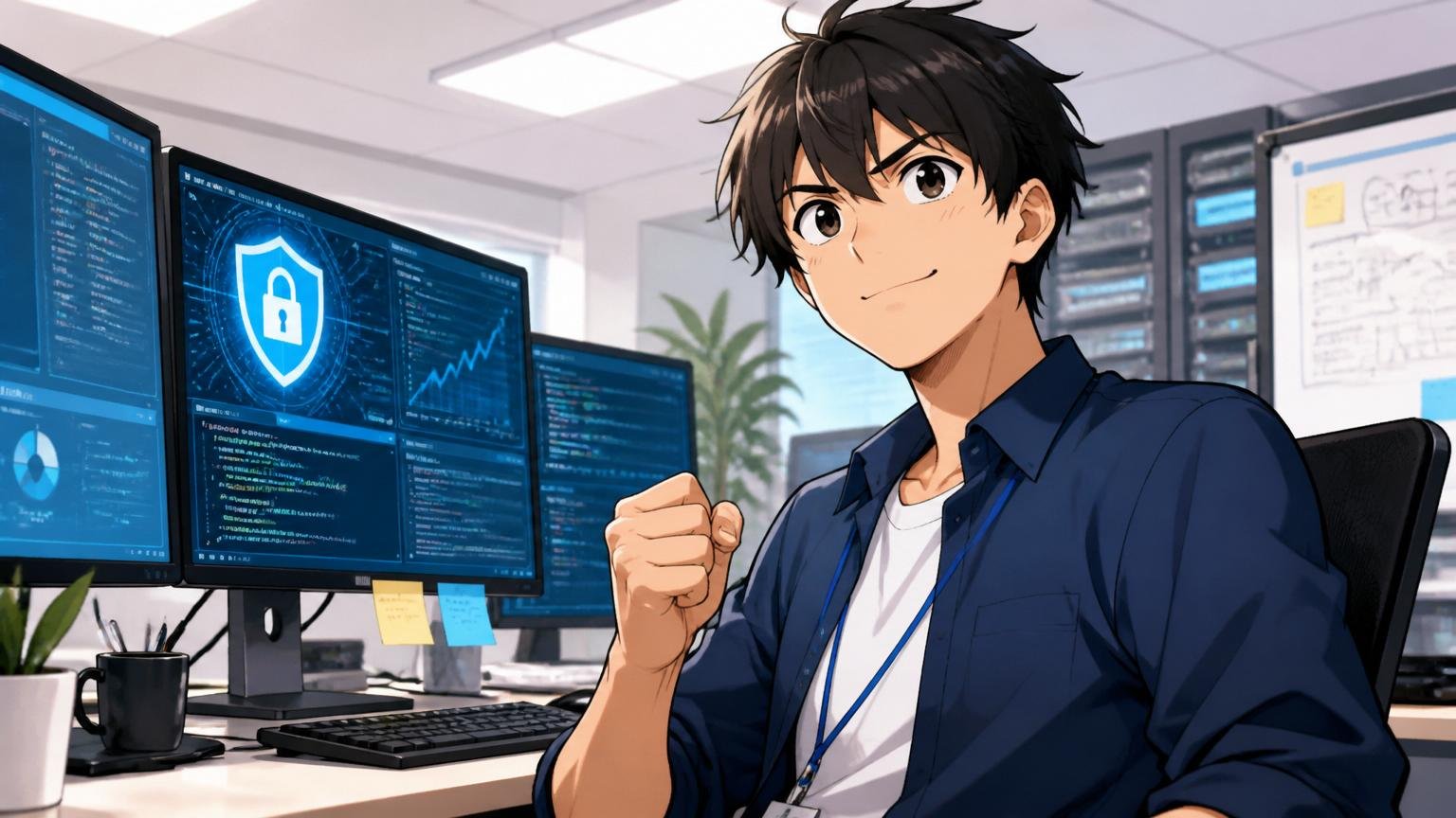 「セキュリティ経験は今追い風を受けている」IT企業で自信を取り戻し前を向く男性エンジニア1人