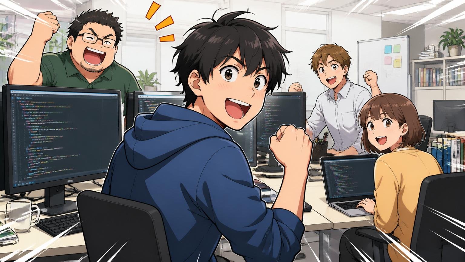 IT人材不足で求められる経験者。Web系オフィスで複数のエンジニアが活躍