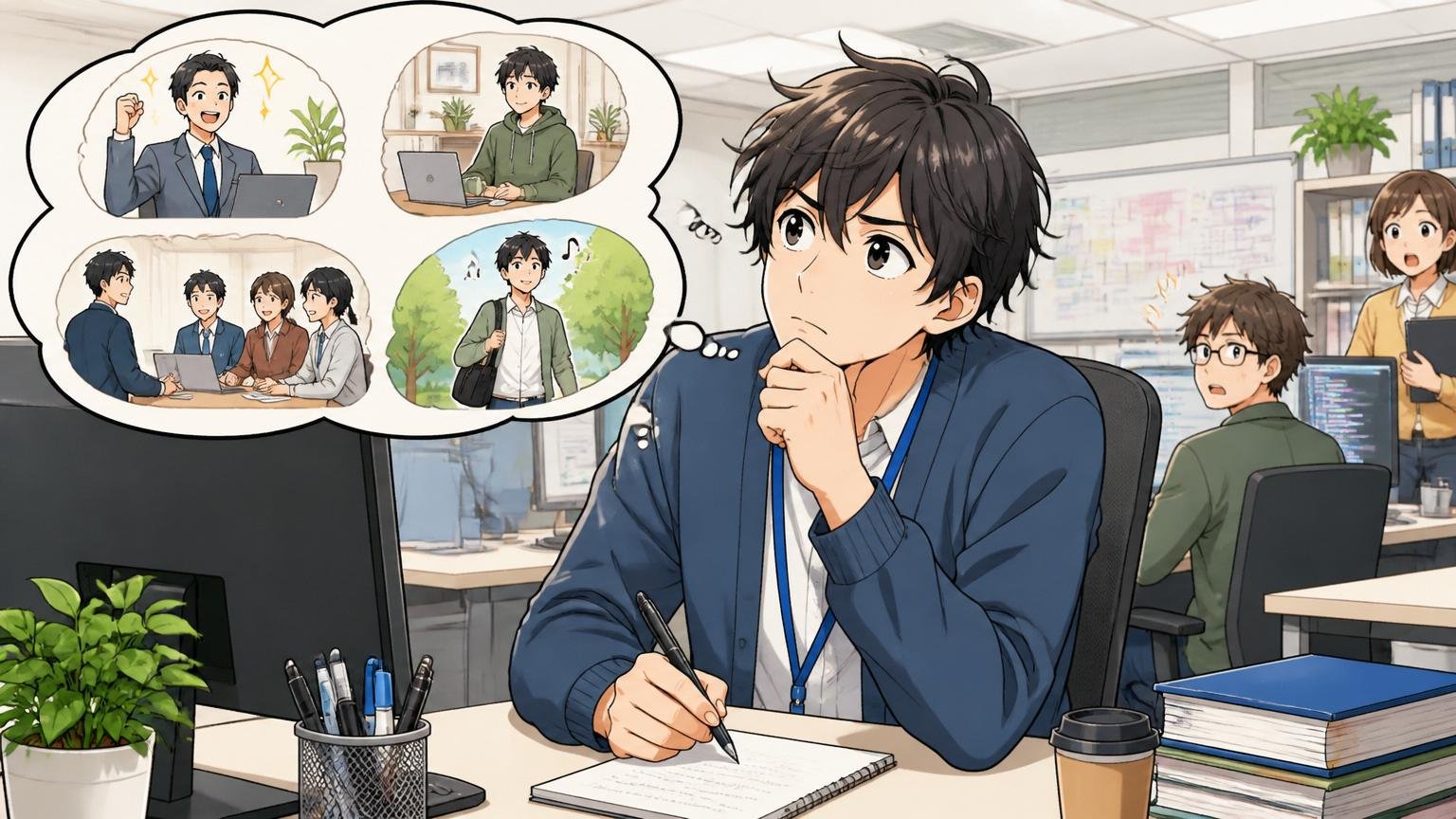 SIerのオフィスで20代男性エンジニアがホワイト企業の条件を考える
