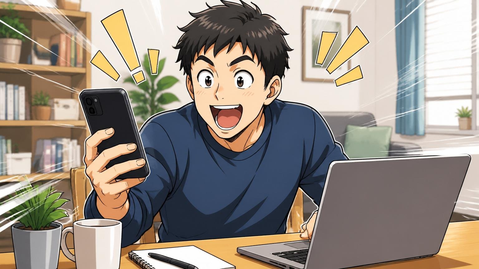 ステップ2 IT特化型エージェントに無料登録 自宅でスマホとノートPCの両方で複数のエージェントに登録する30代男性エンジニア