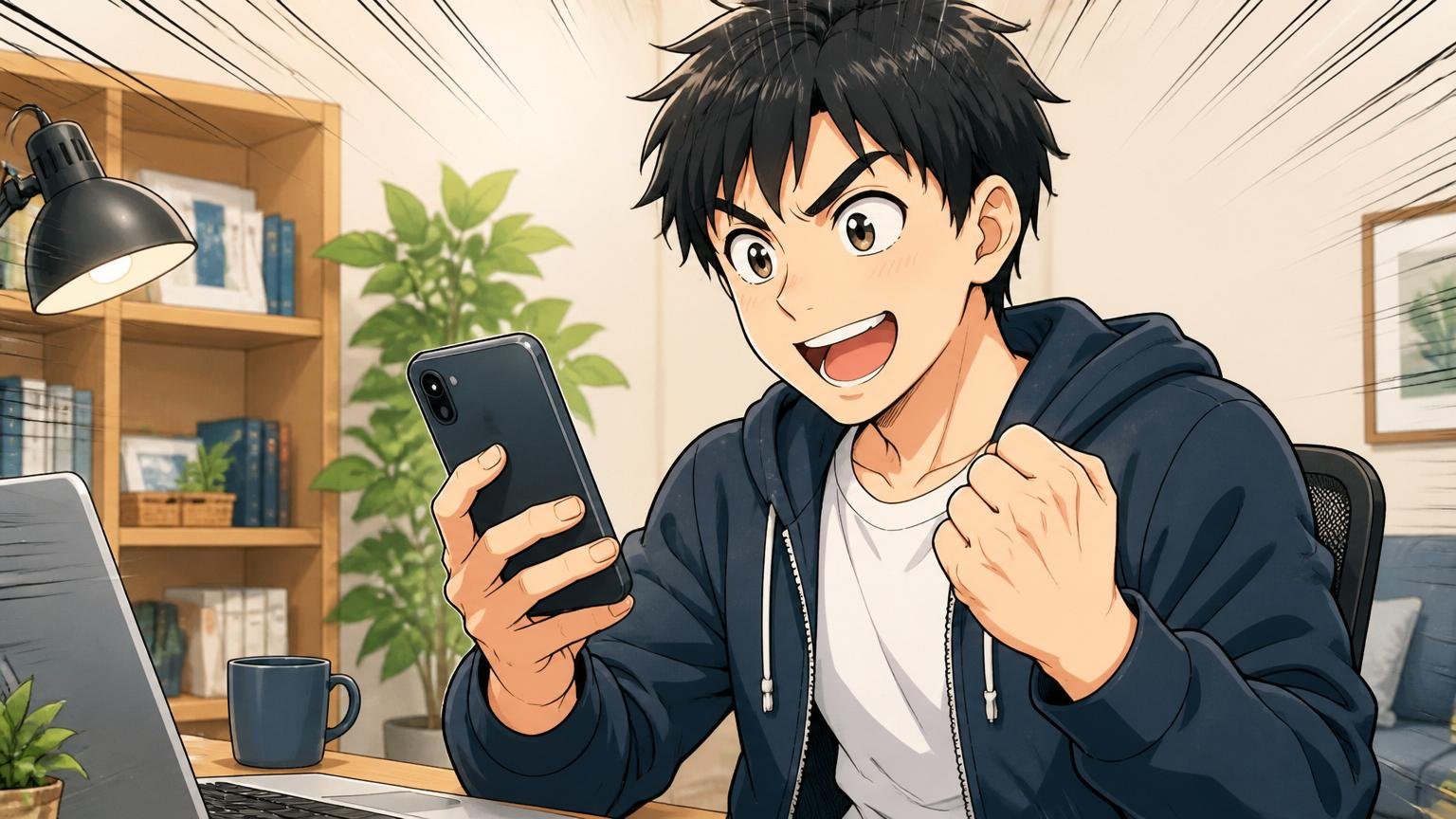 今日からできるノーリスクの第一歩。自宅でスマホを手に一歩踏み出す決意をしたエンジニア1人
