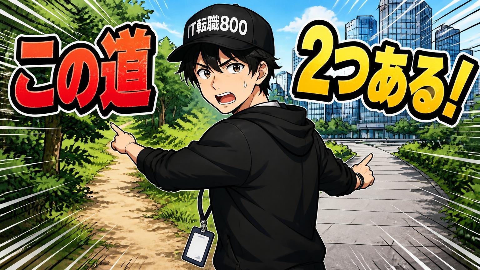 ここからの道は、2つある。